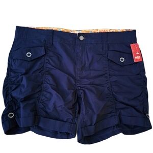 Navy Blue Nobo No Boundaries Beachy Summer Shorts with Tags